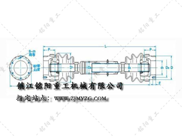 BJ-MT固定式鼓型球笼式等速万向联轴器