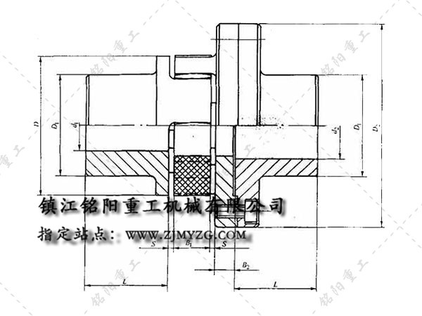 XLD型单法兰星形弹性联轴器